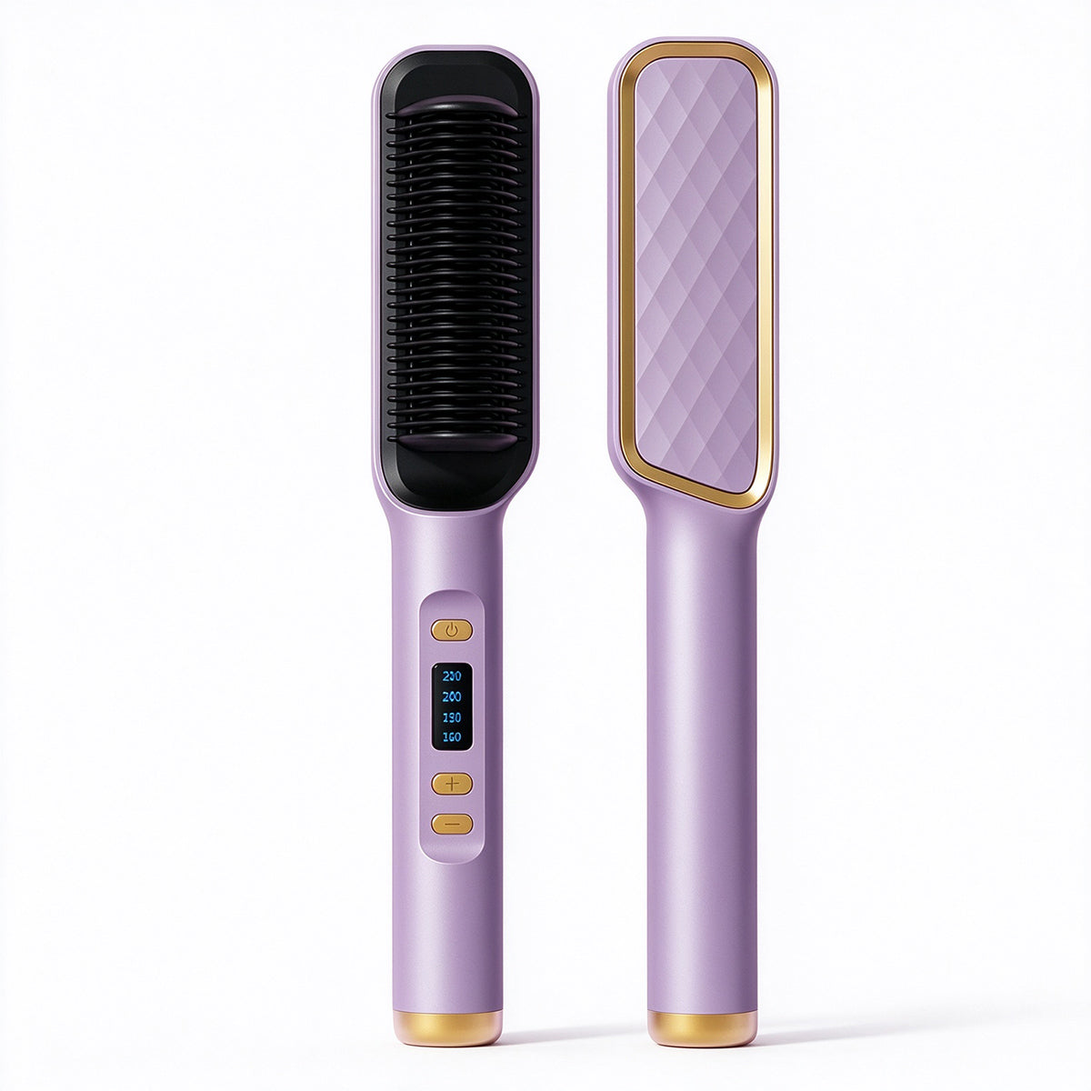 Negative ion straightener, lazy curling rod, two-in-one hair curling and straightening clamp, electric curling comb