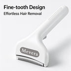 Premium Pet Deshedding Tool ，Small Professional Self-Cleaning Undercoat Brush for Dogs & Cats ，Stainless Steel Grooming Blade with One-Click Hair Release Button