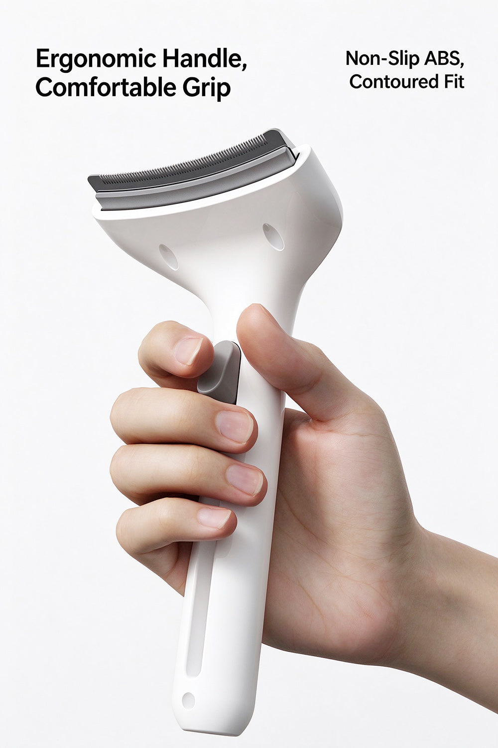 Premium Pet Deshedding Tool ，Small Professional Self-Cleaning Undercoat Brush for Dogs & Cats ，Stainless Steel Grooming Blade with One-Click Hair Release Button